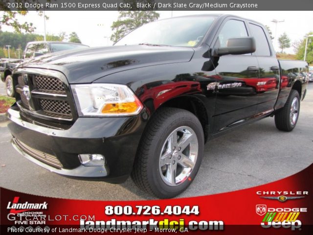2012 Dodge Ram 1500 Express Quad Cab in Black