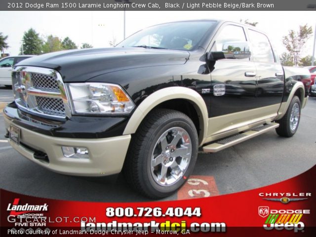 2012 Dodge Ram 1500 Laramie Longhorn Crew Cab in Black