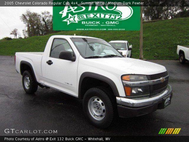 2005 Chevrolet Colorado Regular Cab 4x4 in Summit White