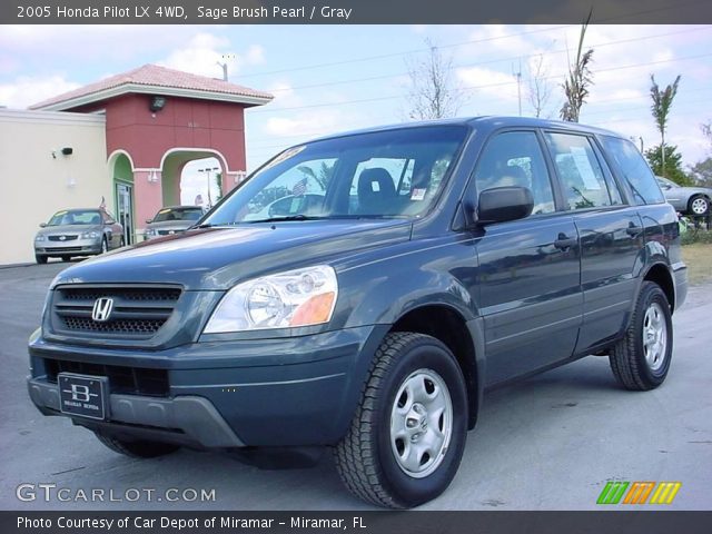 2005 Honda Pilot LX 4WD in Sage Brush Pearl