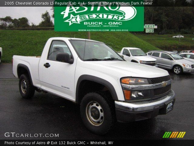 2005 Chevrolet Colorado LS Regular Cab 4x4 in Summit White