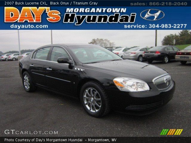 2007 Buick Lucerne CXL in Black Onyx