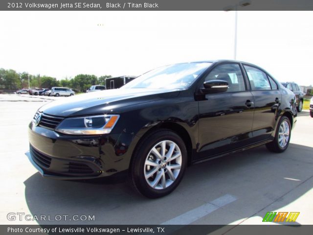 2012 Volkswagen Jetta SE Sedan in Black
