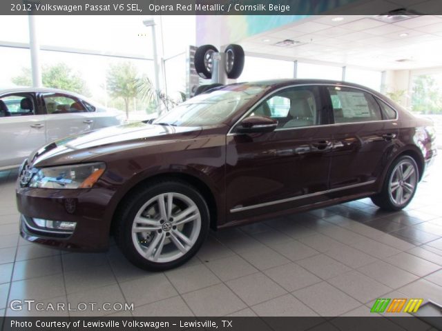 2012 Volkswagen Passat V6 SEL in Opera Red Metallic