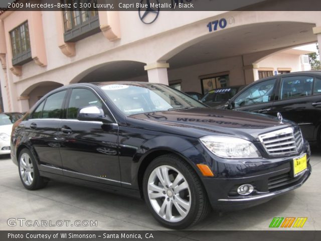 2009 Mercedes-Benz C 300 Luxury in Capri Blue Metallic