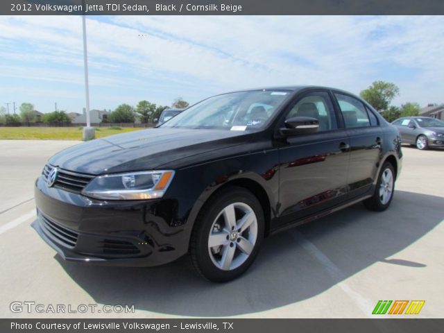 2012 Volkswagen Jetta TDI Sedan in Black