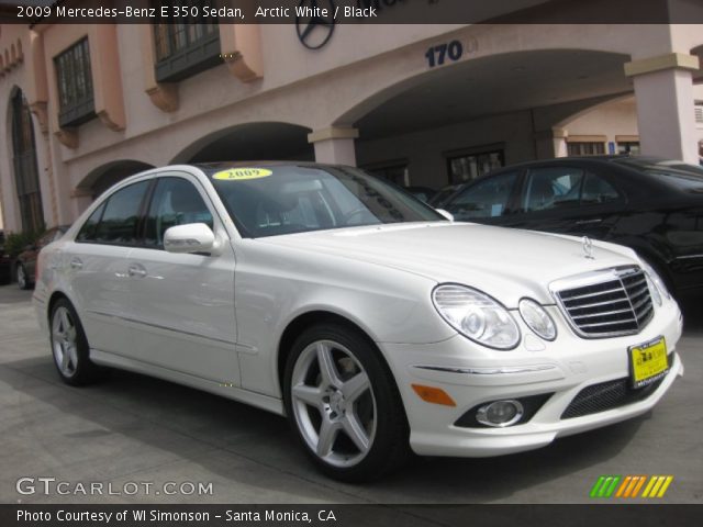2009 Mercedes-Benz E 350 Sedan in Arctic White