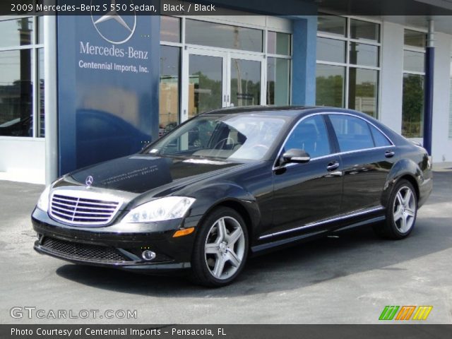 2009 Mercedes-Benz S 550 Sedan in Black