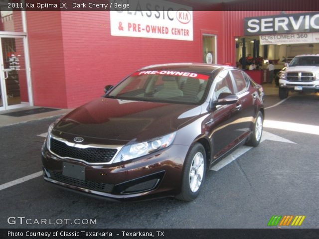 2011 Kia Optima LX in Dark Cherry