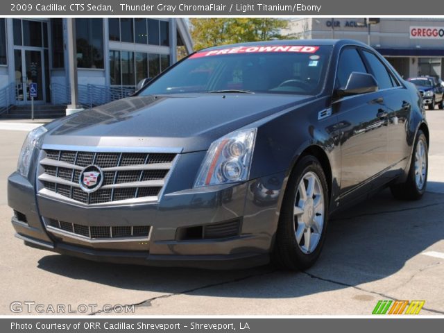 2009 Cadillac CTS Sedan in Thunder Gray ChromaFlair