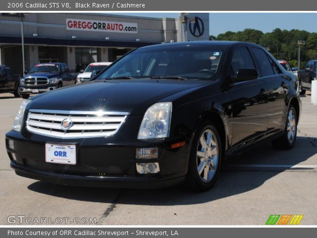 2006 Cadillac STS V8 in Black Raven