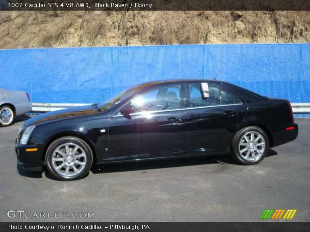 2007 Cadillac STS 4 V8 AWD in Black Raven