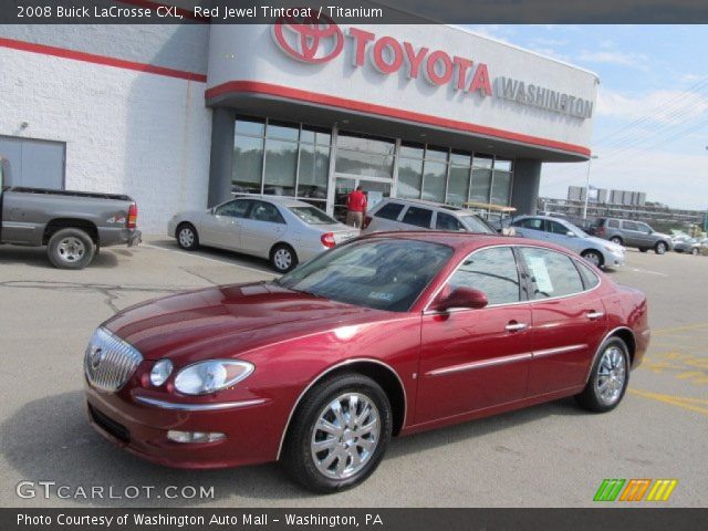 2008 Buick LaCrosse CXL in Red Jewel Tintcoat