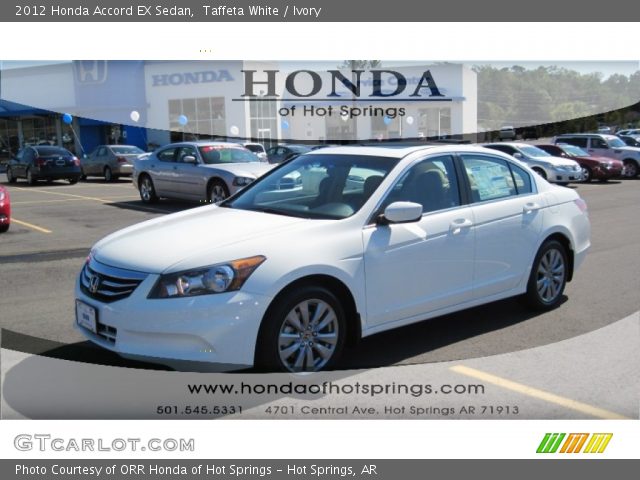 2012 Honda Accord EX Sedan in Taffeta White