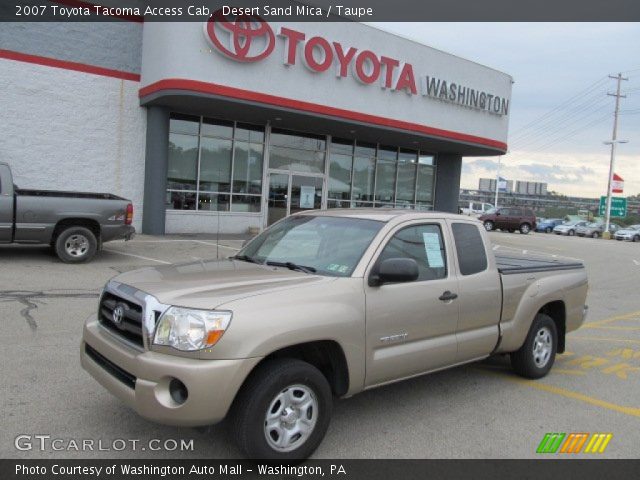 2007 Toyota Tacoma Access Cab in Desert Sand Mica