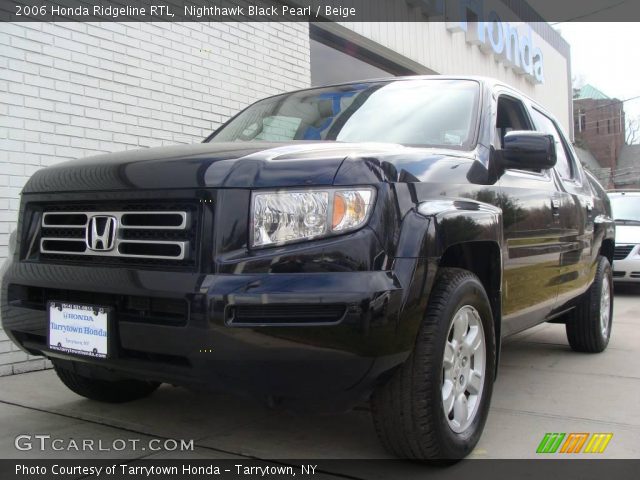 2006 Honda Ridgeline RTL in Nighthawk Black Pearl