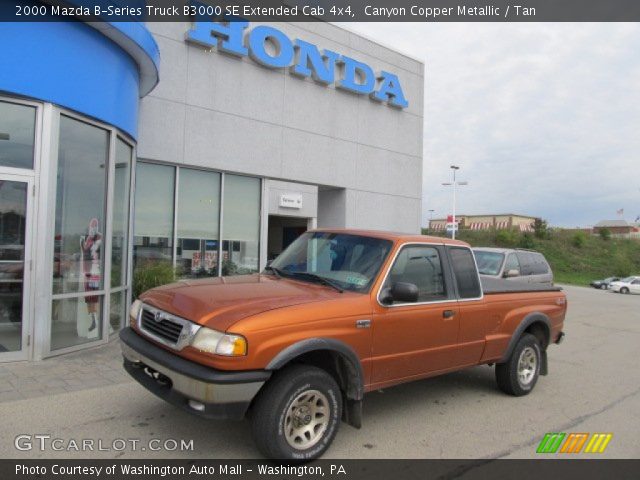 2000 Mazda B-Series Truck B3000 SE Extended Cab 4x4 in Canyon Copper Metallic