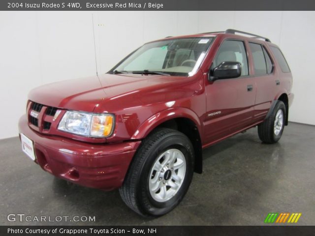 2004 Isuzu Rodeo S 4WD in Excessive Red Mica