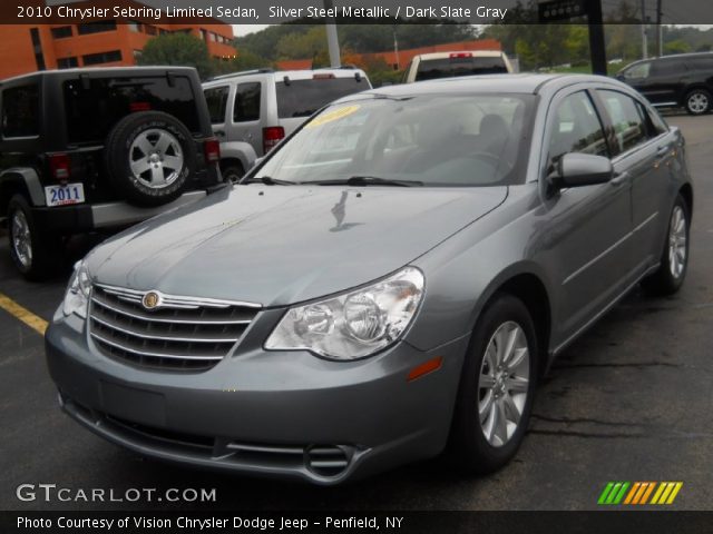 2010 Chrysler Sebring Limited Sedan in Silver Steel Metallic