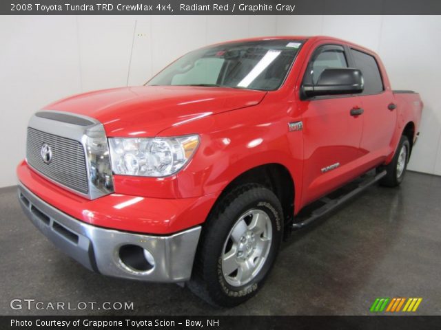 2008 Toyota Tundra TRD CrewMax 4x4 in Radiant Red