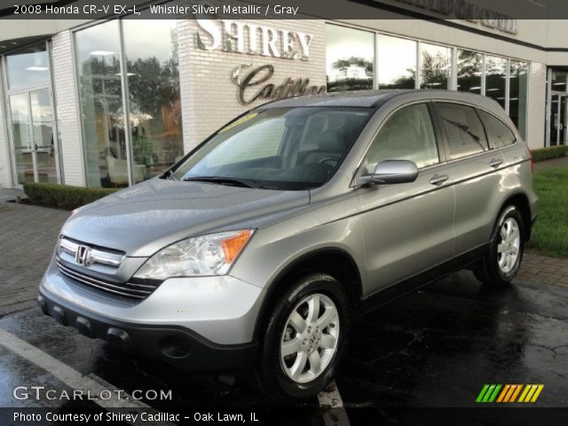 2008 Honda CR-V EX-L in Whistler Silver Metallic