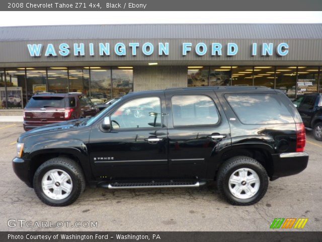 2008 Chevrolet Tahoe Z71 4x4 in Black