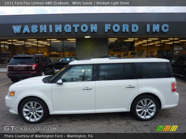 2011 Ford Flex Limited AWD EcoBoost in White Suede