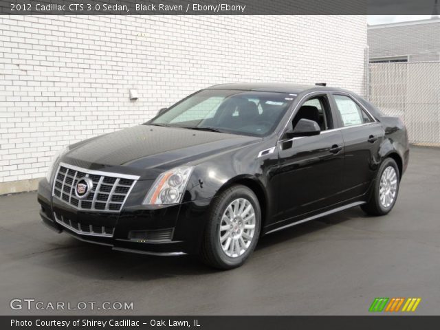 2012 Cadillac CTS 3.0 Sedan in Black Raven