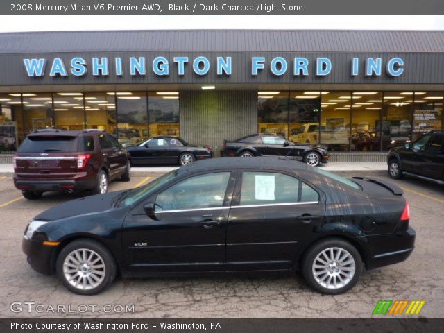 2008 Mercury Milan V6 Premier AWD in Black