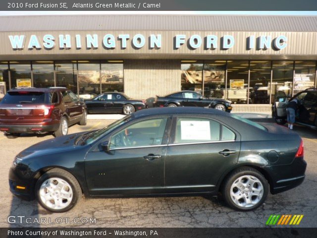 2010 Ford Fusion SE in Atlantis Green Metallic