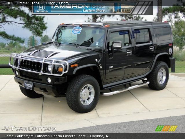 2006 Hummer H2 SUV in Black