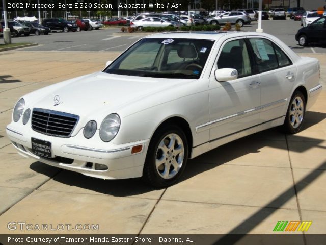 2002 Mercedes-Benz E 320 Sedan in Alabaster White