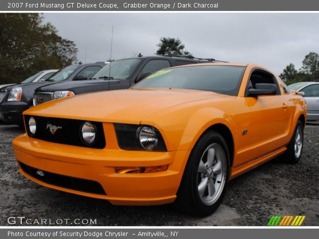 2007 Ford Mustang GT Deluxe Coupe in Grabber Orange