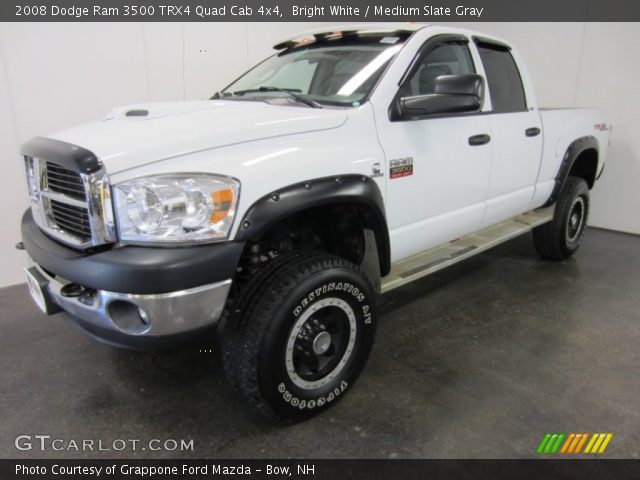 2008 Dodge Ram 3500 TRX4 Quad Cab 4x4 in Bright White