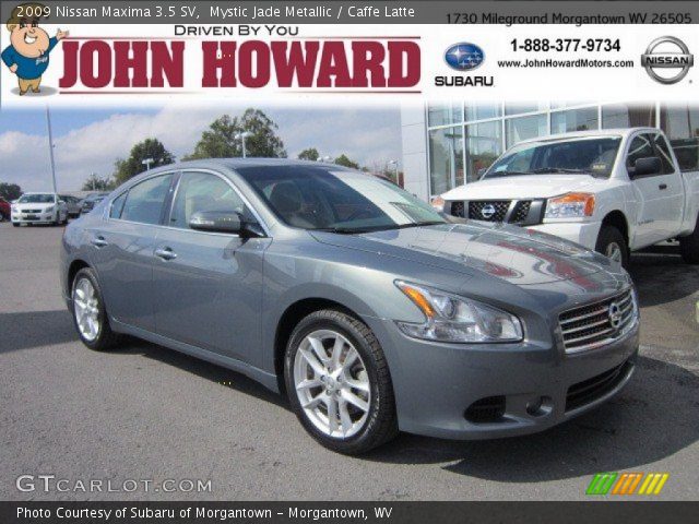2009 Nissan Maxima 3.5 SV in Mystic Jade Metallic