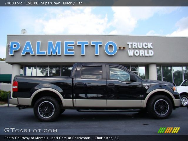 2008 Ford F150 XLT SuperCrew in Black