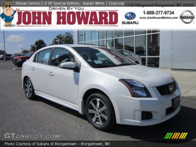 2012 Nissan Sentra 2.0 SR Special Edition in Aspen White