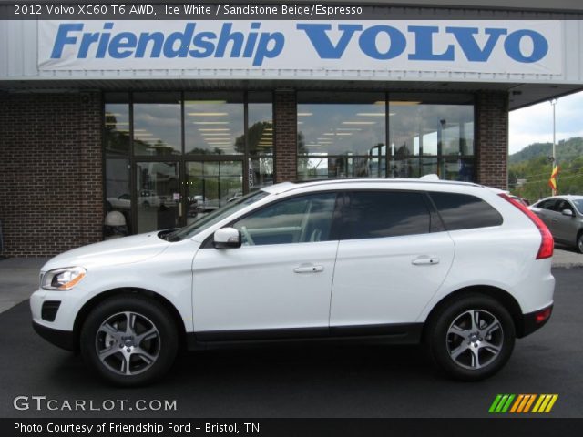 2012 Volvo XC60 T6 AWD in Ice White