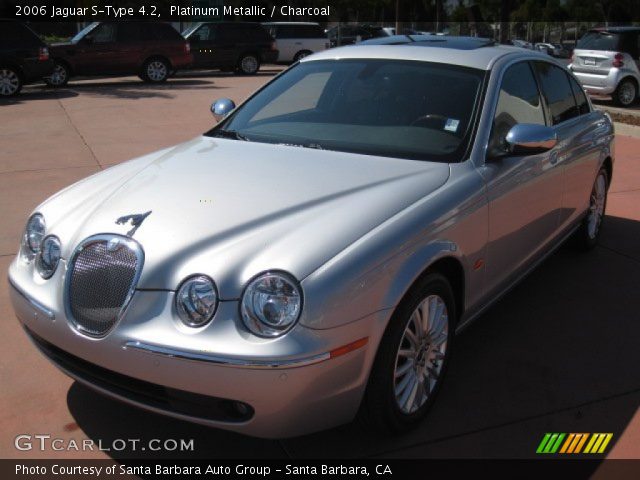 2006 Jaguar S-Type 4.2 in Platinum Metallic