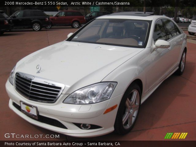 2008 Mercedes-Benz S 550 Sedan in Arctic White