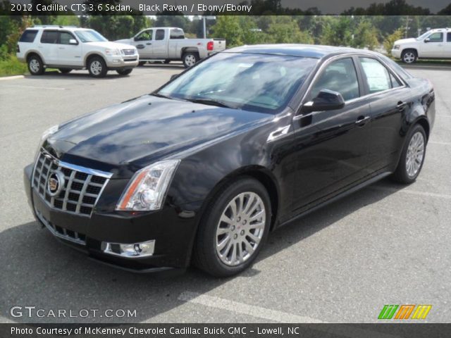 2012 Cadillac CTS 3.6 Sedan in Black Raven