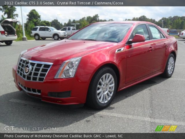 2012 Cadillac CTS 3.0 Sedan in Crystal Red Tintcoat
