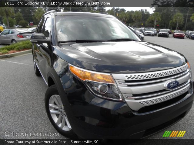 2011 Ford Explorer XLT in Ebony Black