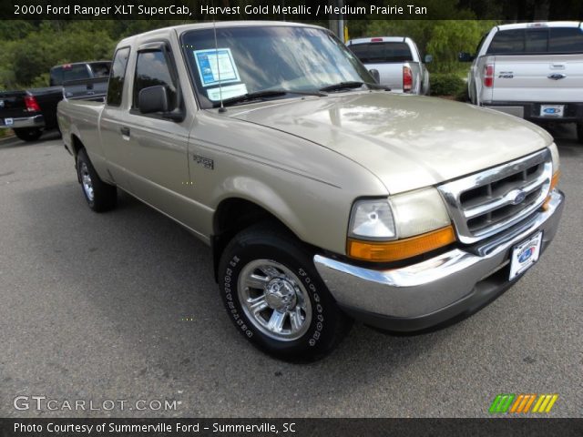 2000 Ford Ranger XLT SuperCab in Harvest Gold Metallic