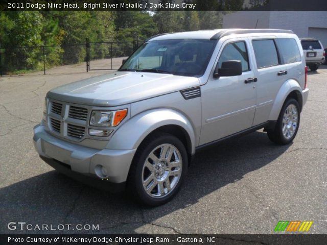 2011 Dodge Nitro Heat in Bright Silver Metallic