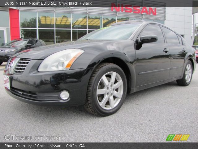2005 Nissan Maxima 3.5 SL in Onyx Black