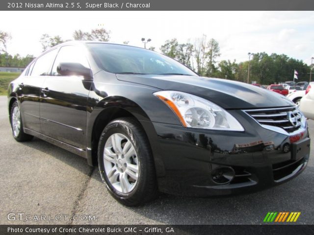 2012 Nissan Altima 2.5 S in Super Black