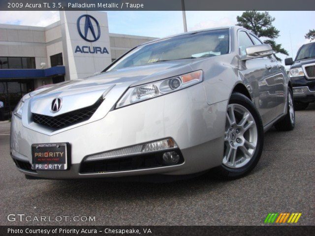 2009 Acura TL 3.5 in Palladium Metallic