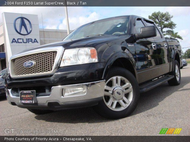 2004 Ford F150 Lariat SuperCrew in Black