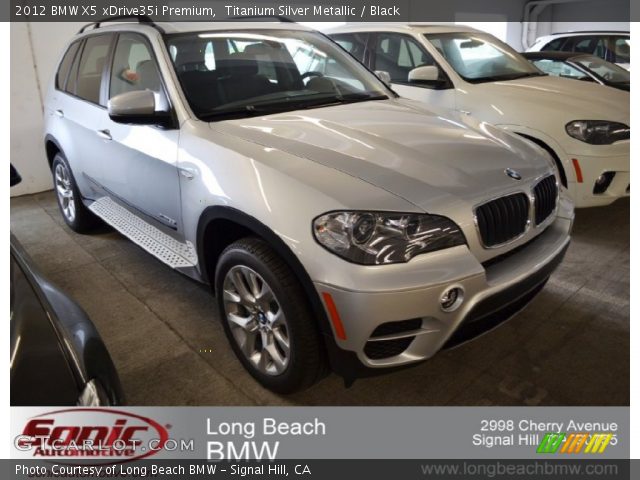 2012 BMW X5 xDrive35i Premium in Titanium Silver Metallic